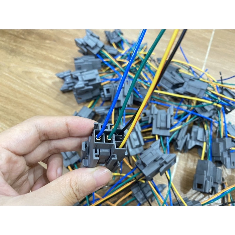 Nhựa relay 4 chân 5 chân bấm sẵn dây điện