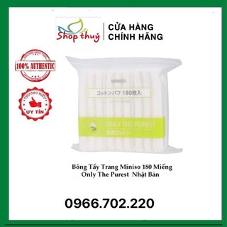 BÔNG TẨY TRANG MINOSO 180 MIẾNG