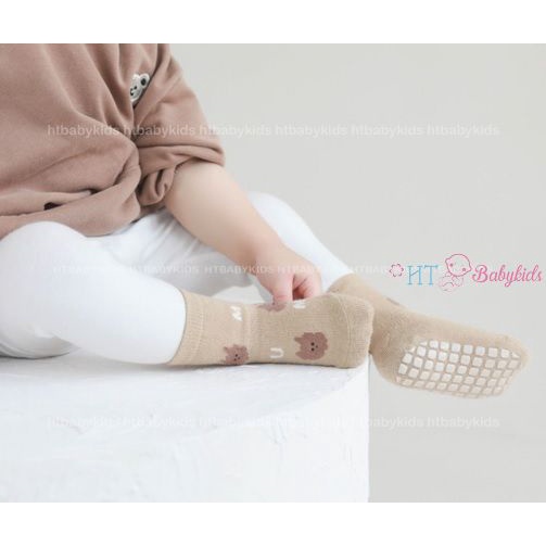 Tất Trẻ Em - Tất Cho Bé Chống Trượt Trơn Cho Bé Trai, Bé Gái Đi Thu Đông Cực Xinh