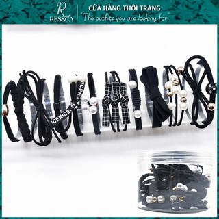 Dây Cột Tóc Co Giãn Phong Cách Hàn Quốc Cho Nữ