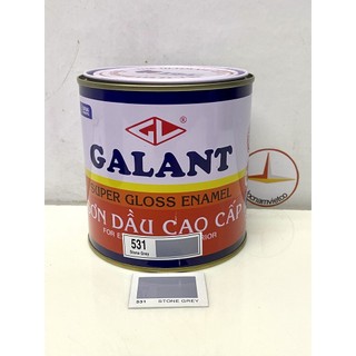 Sơn dầu galant màu xám stone grey 531_0,8l