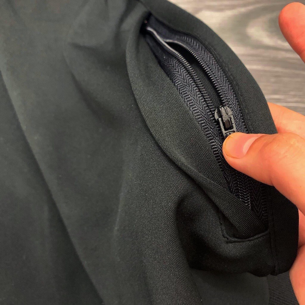 Bộ Thể Thao Nam Nữ Dài Tay Thêu Logo Bộ Quần Áo Thu Đông Chất Vải Poly,Umi Co Giãn 4 Chiều Phong Cách Thể Thao