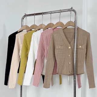 Áo cardigan khuy, áo len QC siêu đẹp