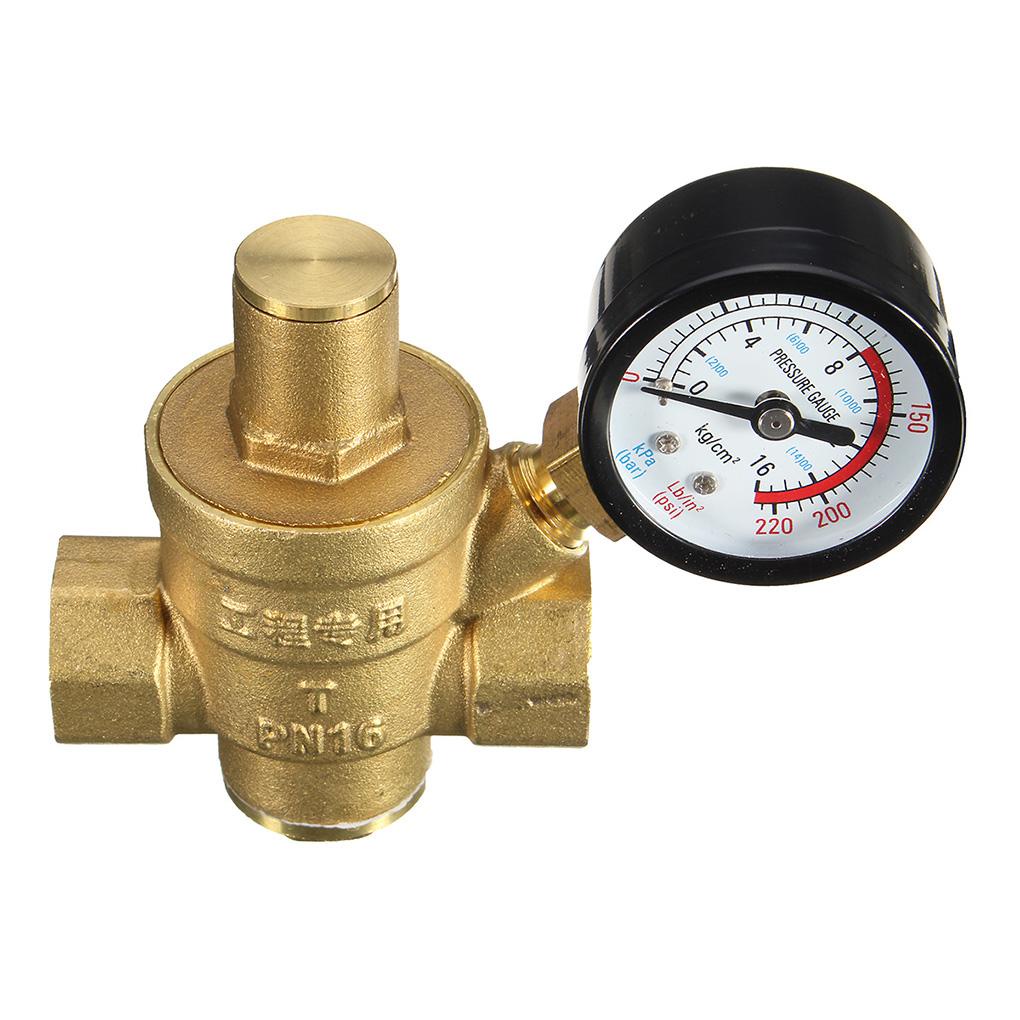 Đồng Hồ Đo Áp Suất Nước DN15 NPT 1 / 2inch Chất Lượng Cao
