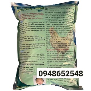 Men Balasa No1 làm đệm lót sinh học, ủ rác nhà bếp, ủ phân bò gà dê