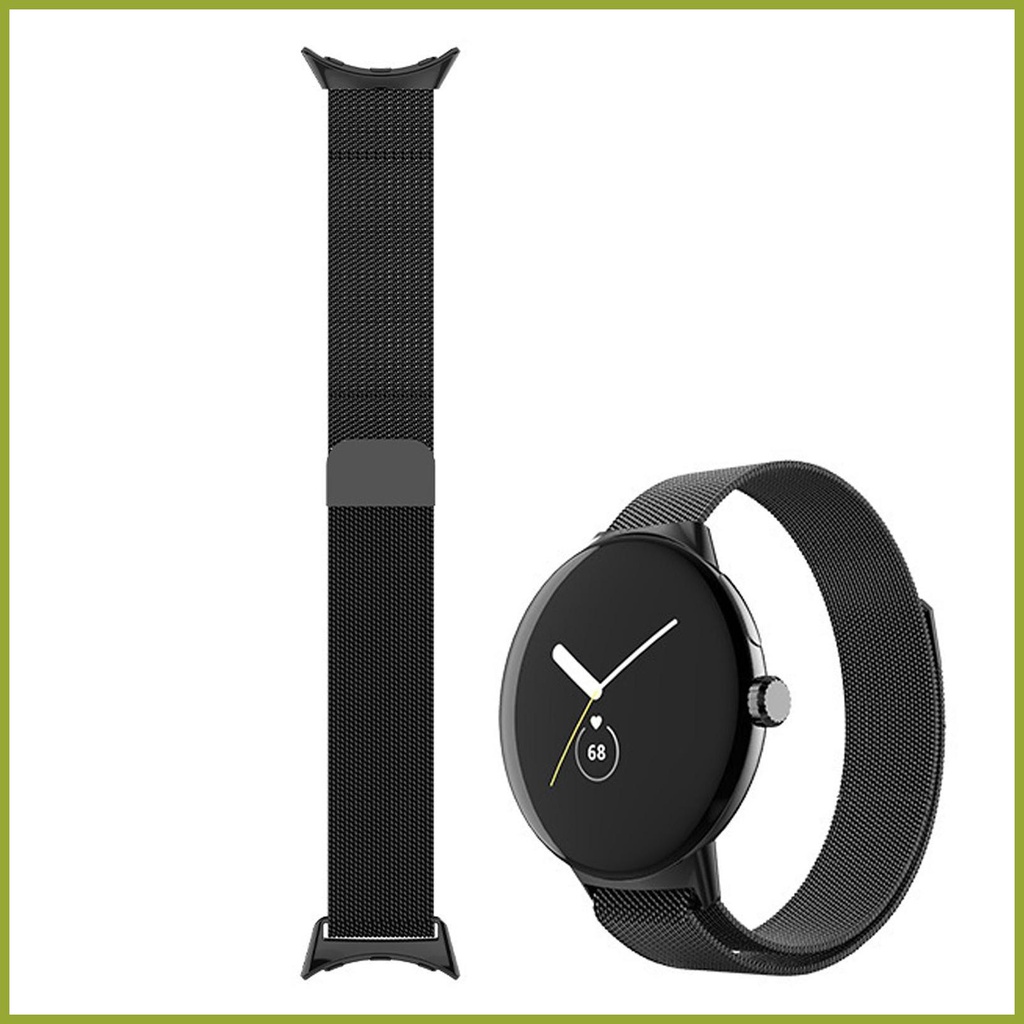 Dây Đeo Thay Thế Chất Liệu Inox Màu Trơn Cho Google Pixel