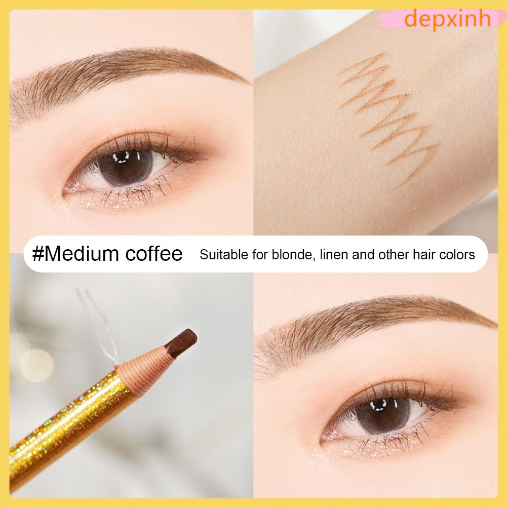 Còn Hàng Hengsi Laser Kéo-Dòng Bút Chì Kẻ Lông Mày Nữ Chống Thấm Nước Và Mồ Hôi Lâu Không Dễ Dàng để Decolorize Nghệ Sĩ Trang Điểm Cá Tuyết