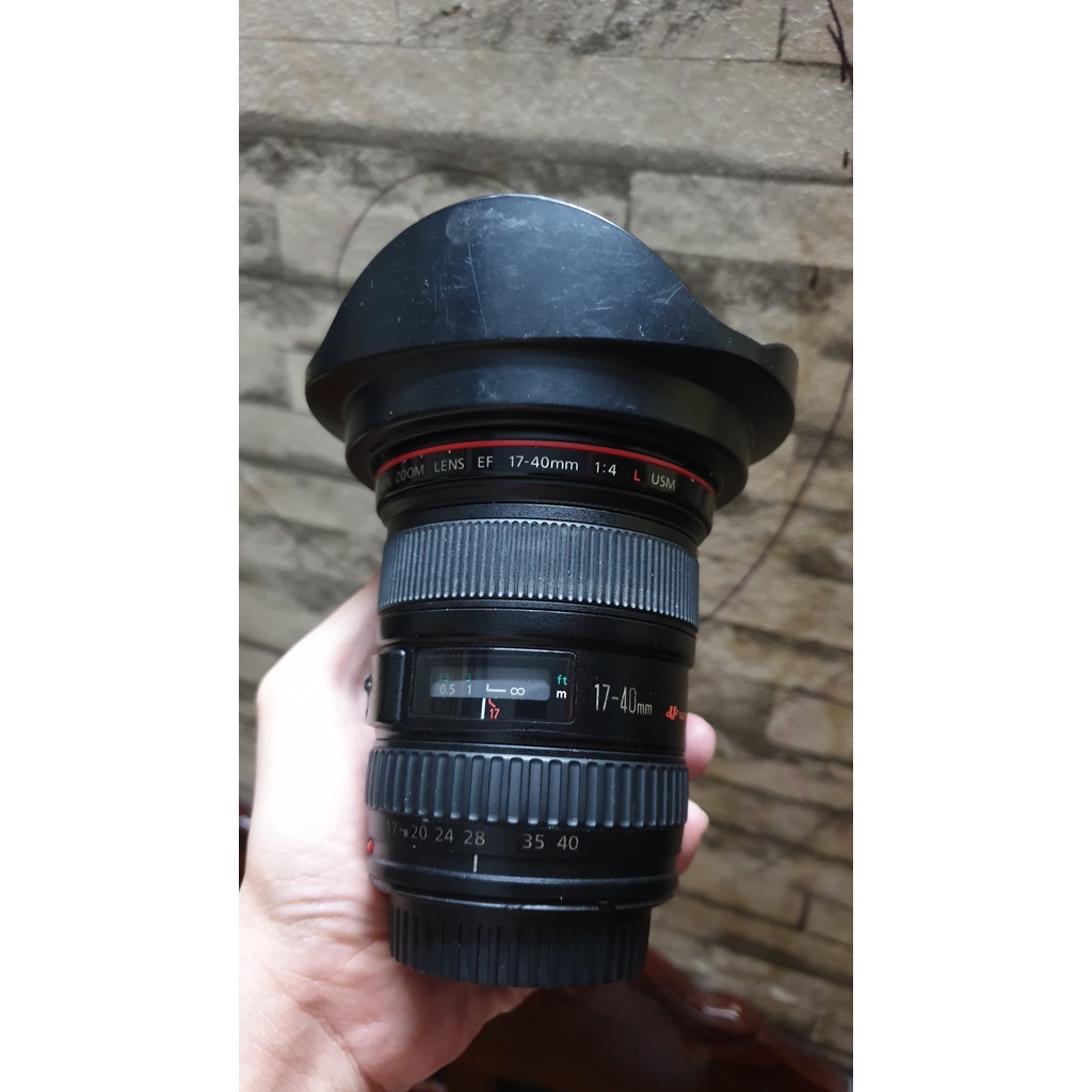 Ống kính Canon 17-40mm F4 L USM - ống kính góc rộng - 90%