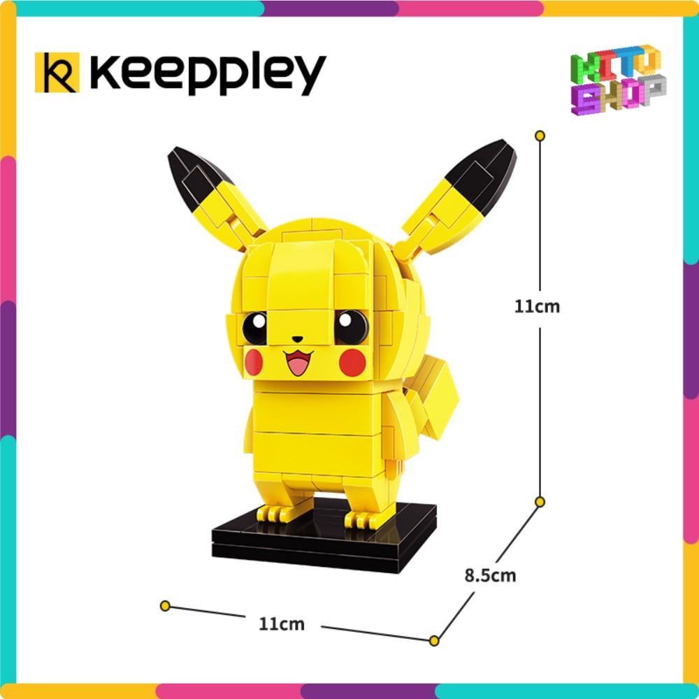 Đồ Chơi Lắp Ráp Keeppley Pokemon Pikachu Hoạt Hình Truyện Tranh A0101 Brickheadz 116 Chi Tiết Cho Trẻ Từ 6 Tuổi