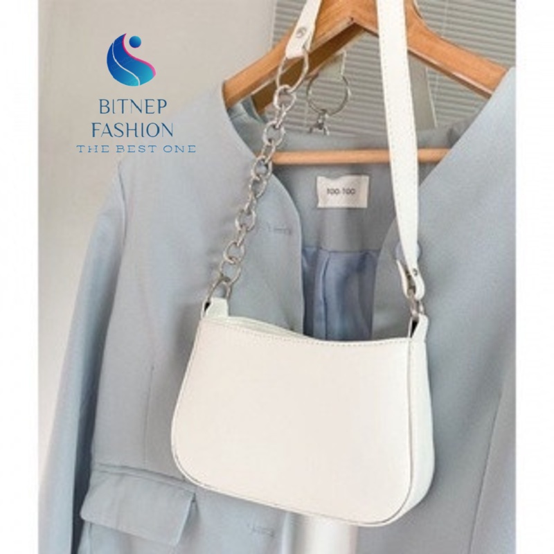 Túi xách nữ đeo chéo BITNEP FASHION da trơn,phong cách thời trang Hàn Quốc DT002