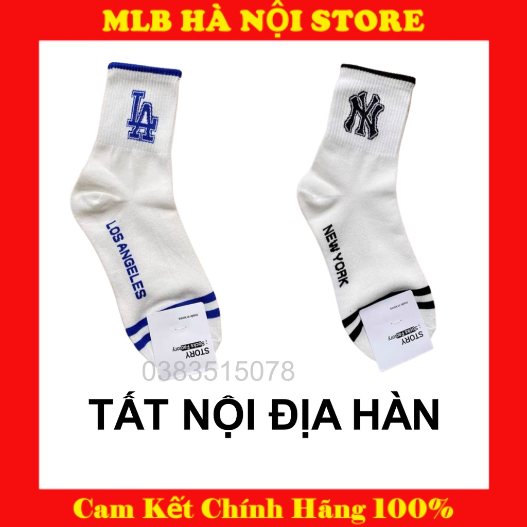 Tất Vớ NY-LA MLB Hàng Nội Địa Hàn (1 Đôi)