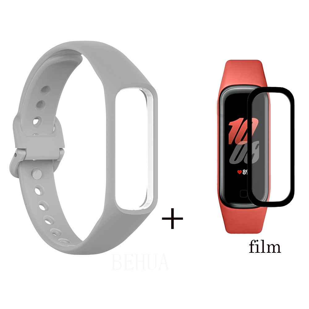 Dây Đeo Thay Thế Bằng Silicone Cho Đồng Hồ Thông Minh Samsung Galaxy Fit 2 SM-R220 / Galaxy Fit2