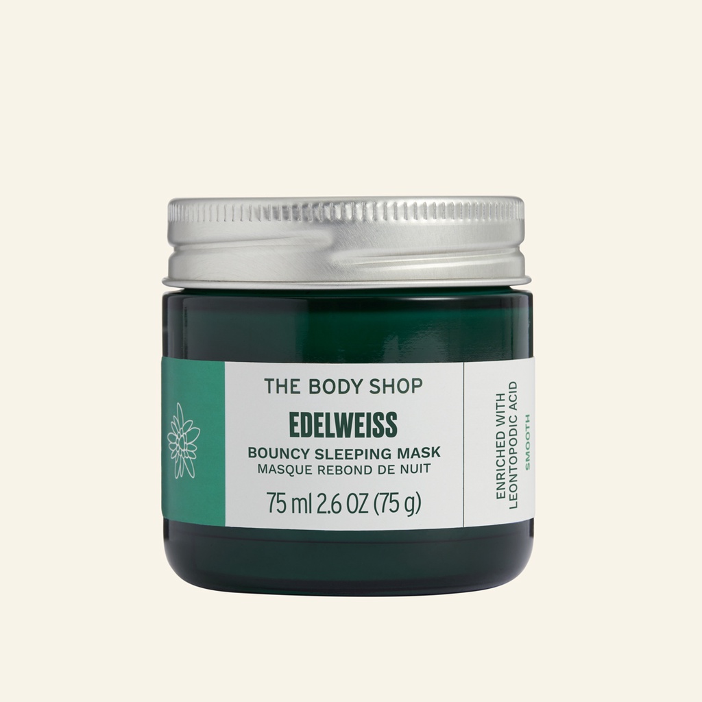 Mặt nạ ngủ The Body Shop Edelweiss Bouncy Sleeping Mask 75ML