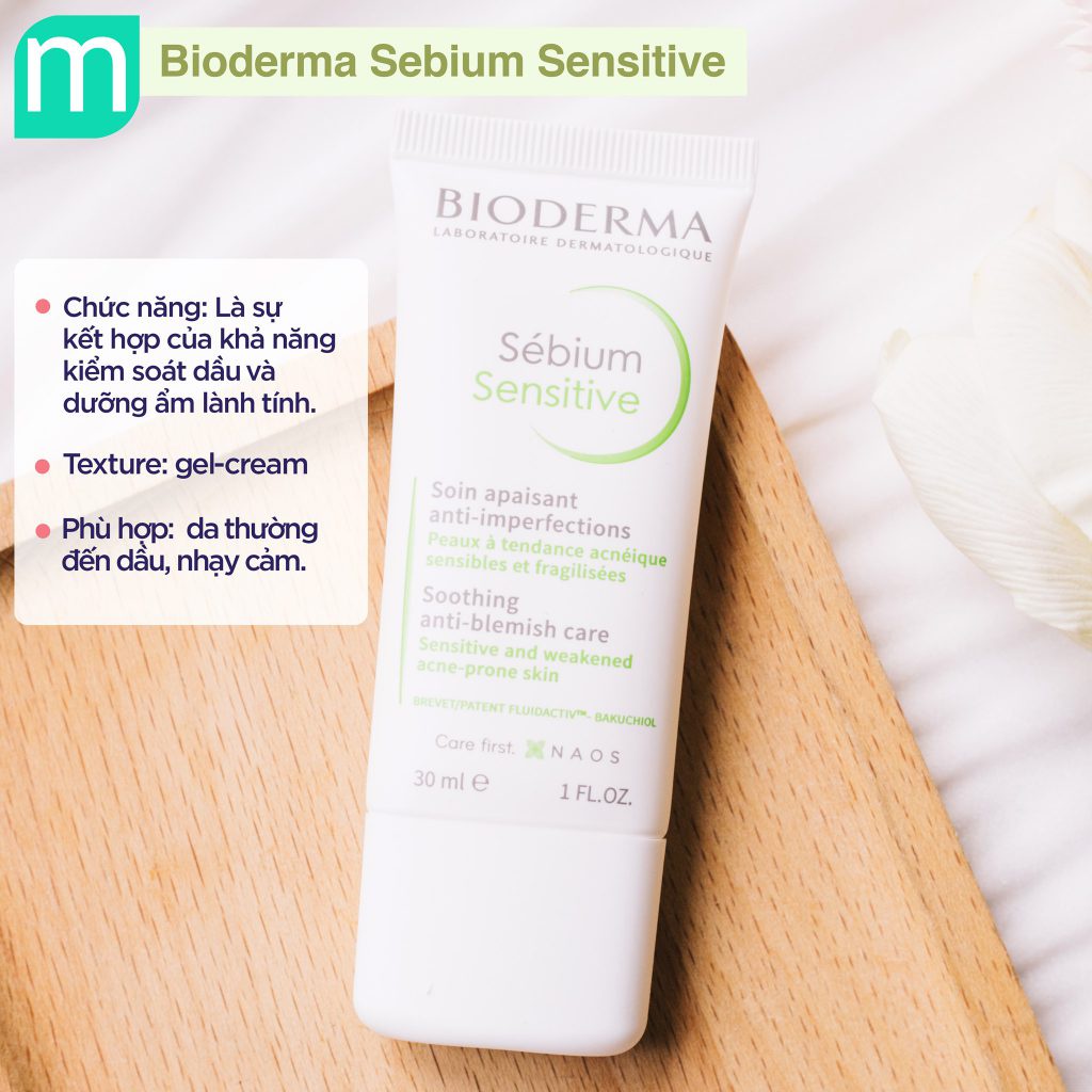 Kem Dưỡng Bioderma Sebium Sensitive 30ml