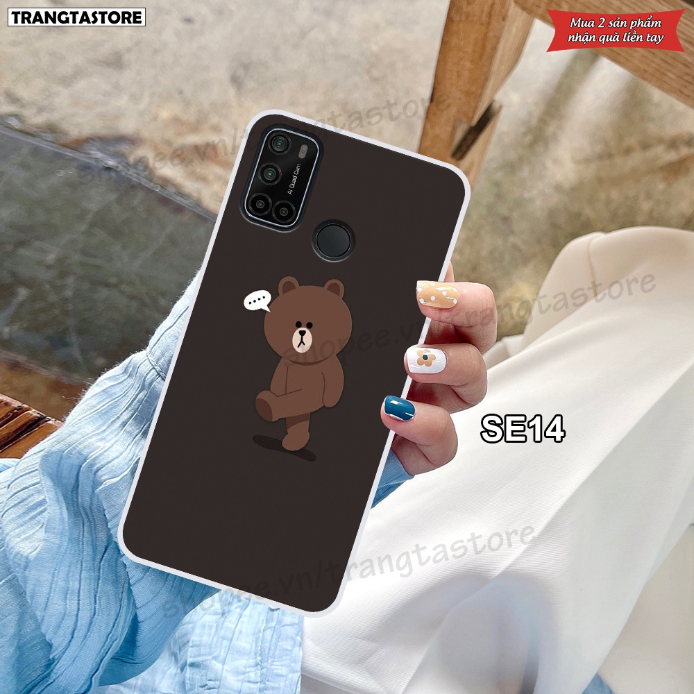 Ốp dẻo trong Vsmart Star 5 - Joy 4 - Live 4 - Aris - Aris Pro in hình họa tiết hoạt hình ngỗ nghĩnh - đáng yêu