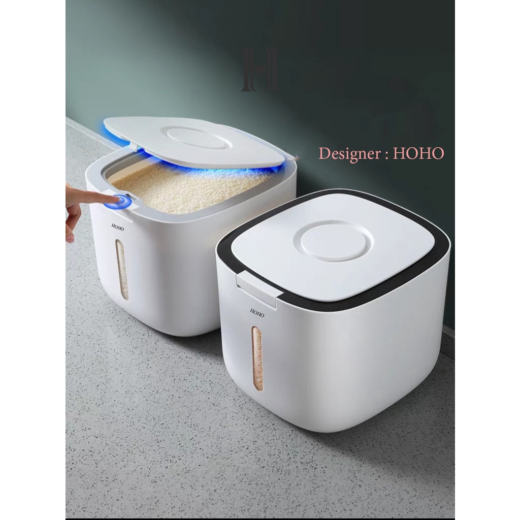Thùng đựng gạo thông minh HOHO chống ẩm cao cấp
