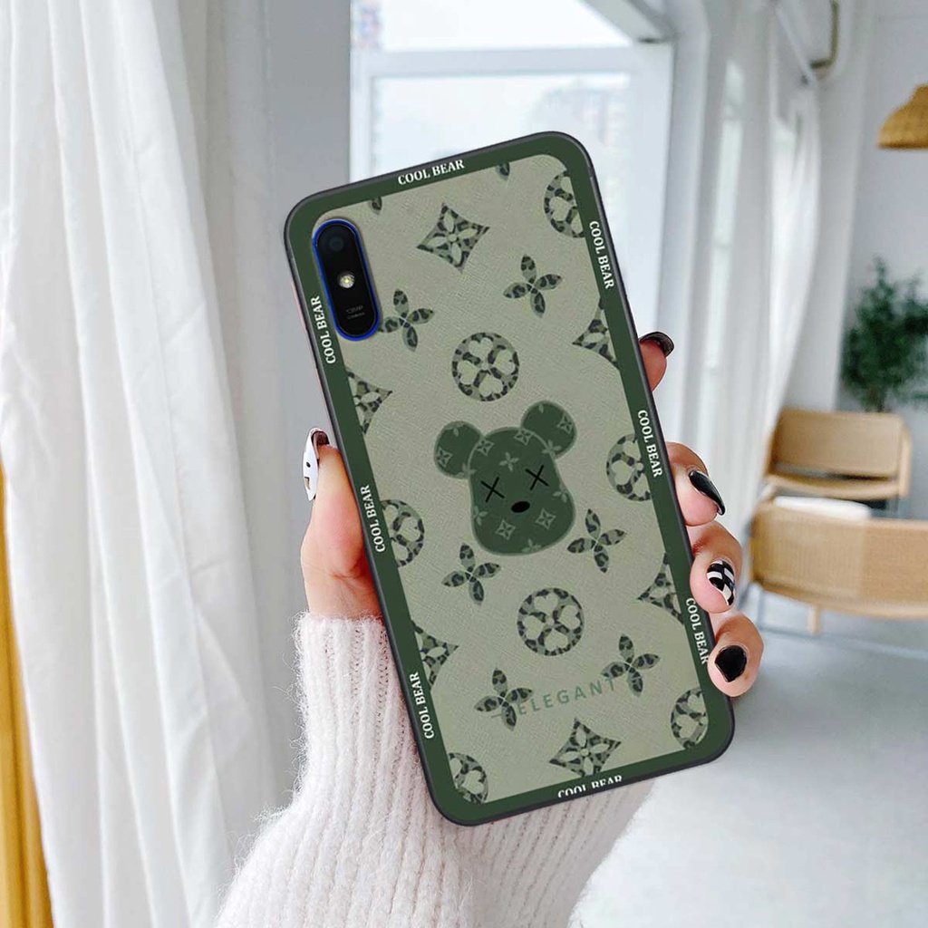 Ốp lưng điện thoại Xiaomi Redmi 7A / 8A / 9A fendy, búp bơ rì, kaws thời trang, vỏ ốp thời trang rẻ đẹp