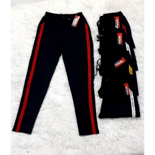 Quần thể thao jogger lai ngang nữ chất thun co giãn, mềm mát