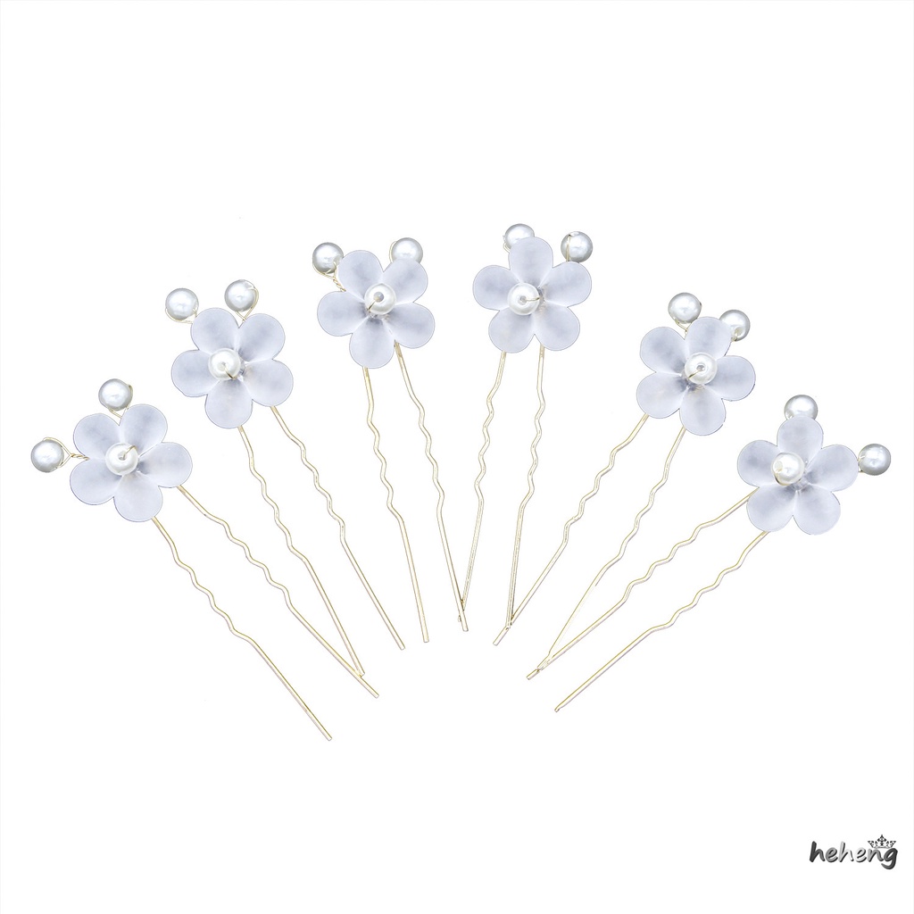 Trâm Cài Tóc Chữ U Đính Ngọc Trai Phong Cách Trung Hoa Cho Sườn Xám