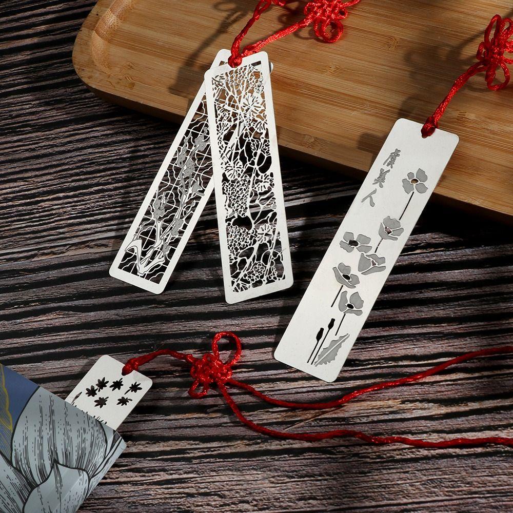 Phụ Kiện Giá Đỡ Đánh Dấu Trang Sách Bằng Kim Loại AUGUSTINA Dành Cho Học Sinh