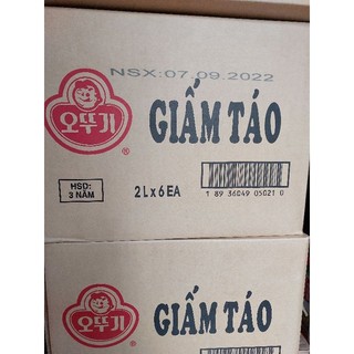 Giấm Táo Ottogi can 2L