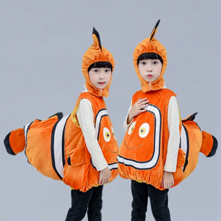 Trang Phục Hóa Trang Động Vật Hề Nemo Cho Bé