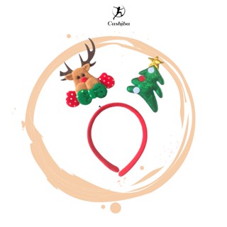 Băng đô cài tóc, băng đô noel bờm tóc cho bé dễ thương CASHIBAKIDS cho bé gái