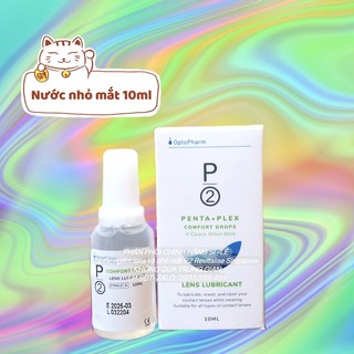 DUNG DỊCH NƯỚC NHỎ MẮT P2 COMFORT DROPS ( Khi đeo kính áp tròng )