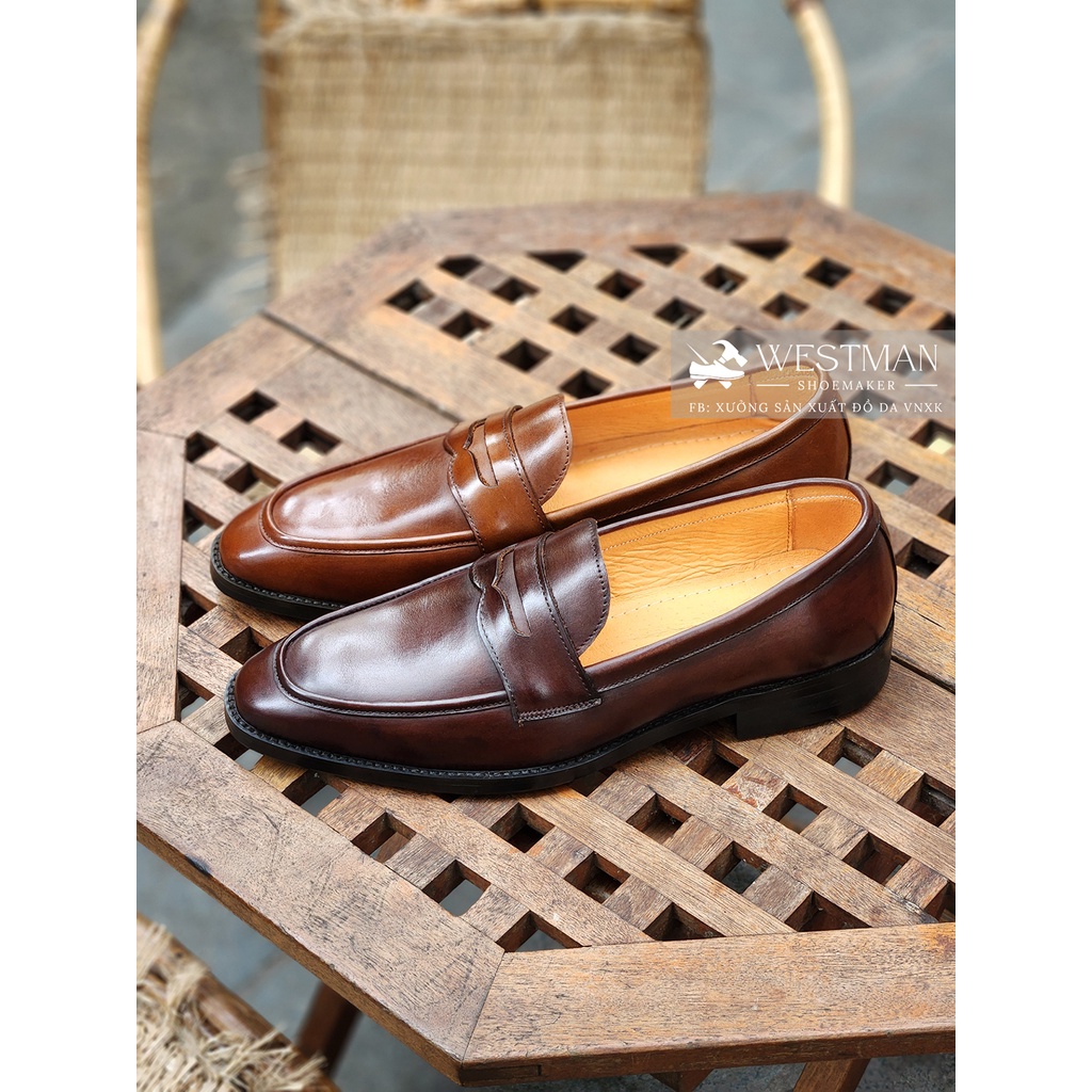 Giày Lười Loafer Da Thật Westman W0023