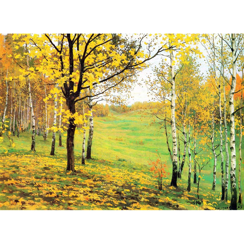 Tranh dán tường phòng khách phong cảnh rừng cây đẹp nhất