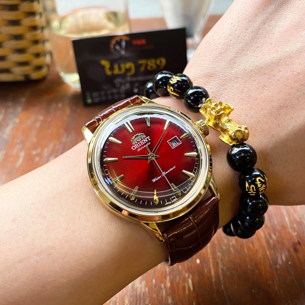 Đồng Hồ NAM 0RI.EN OR025 Chống Xước, Chống Nước THOẢI MÁI - TẶNG 1 Vòng Đá tỳ Hưu + 2 pin AG4