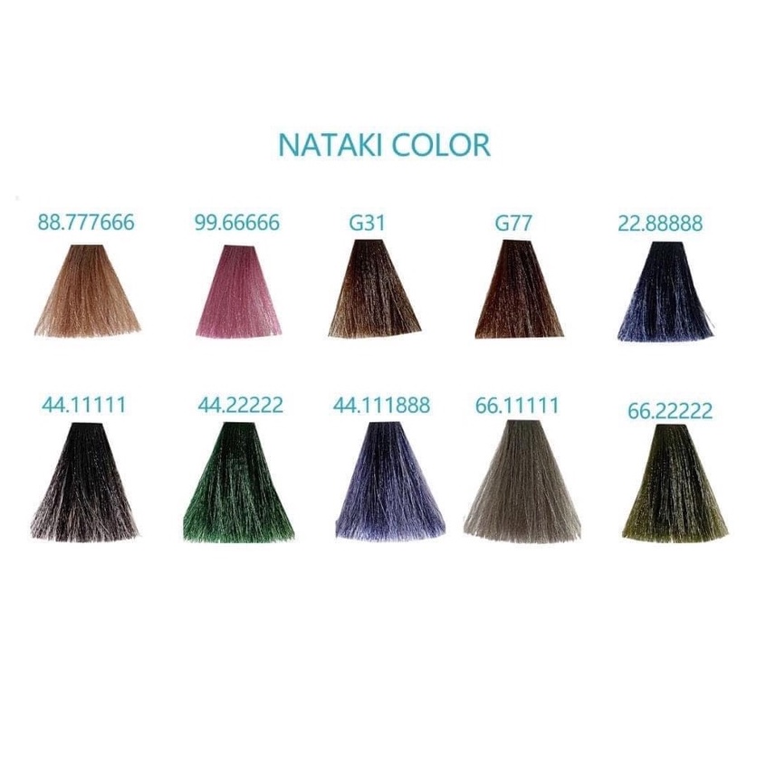 Màu Nhuộm Nataki Max Pro 100ml