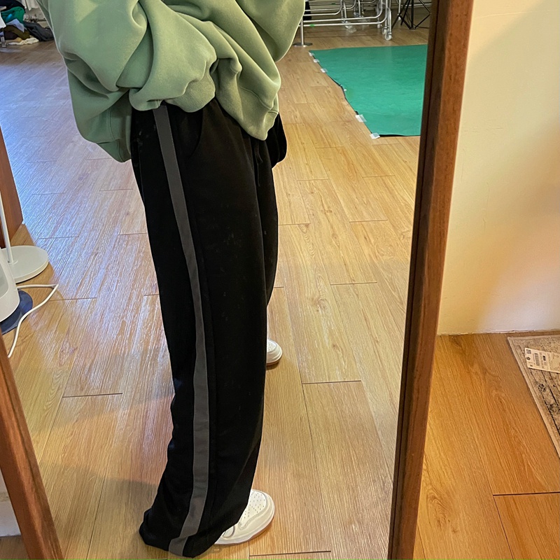 NRVP Quần Thể Thao Dài Dáng Rộng Phong Cách Thời Trang Hàn Quốc