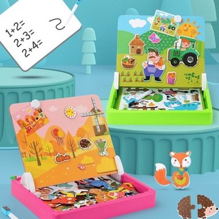 Bộ đồ chơi ghép hình nam châm nhiều chủ đề khác nhau