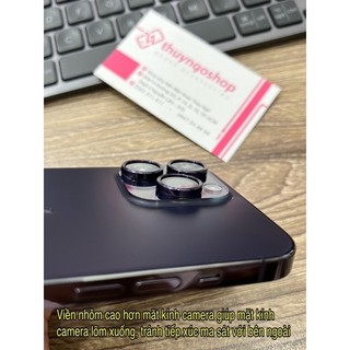 Viền nhôm camera siêu mỏng (ở giữa rỗng) iPhone 14 Pro Max - iPhone 14 Pro - iPhone 14 Plus - iPhone 14