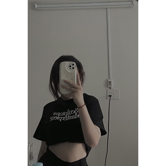 | 𝐒𝐜𝐮𝐥 𝐓𝐞𝐞 𝐁𝐚𝐁𝐲 | Áo boxy baby.