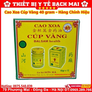 Cao Xoa Bóp Cúp Vàng 40g