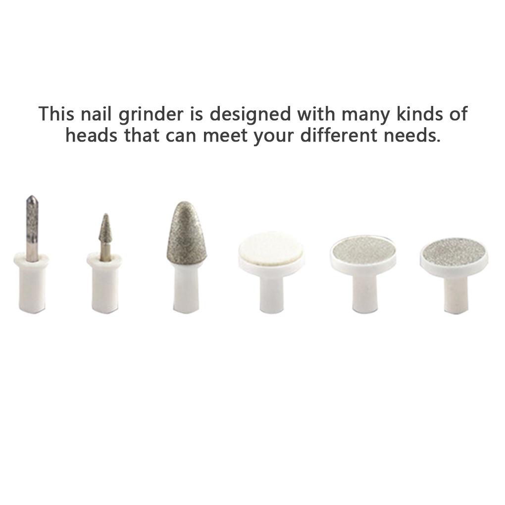 Máy Mài Móng Tay 6 Trong 1 Điều Chỉnh Được Kèm Hộp Đựng Tiện Lợi