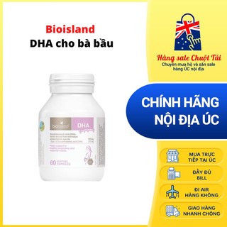 Viên uống DHA Bio Island cho mẹ bầu - Hàng Úc đủ bill