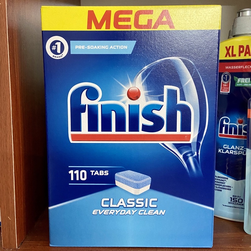 Viên rửa bát classic finish, muối rửa bát, nước làm bóng bát finish - ảnh sản phẩm 6