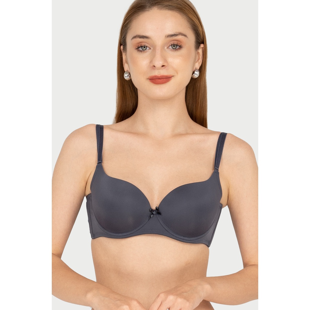 Áo ngực Misaki full cup, trung niên mút mỏng đai U dáng trơn basic -M1005