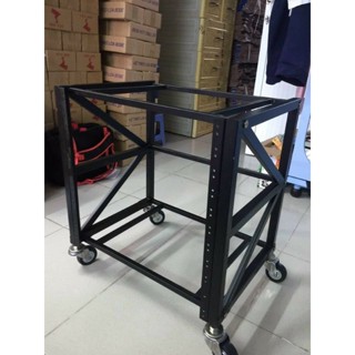 tủ xe đựng main amply và thiết bị âm thanh có bánh xe