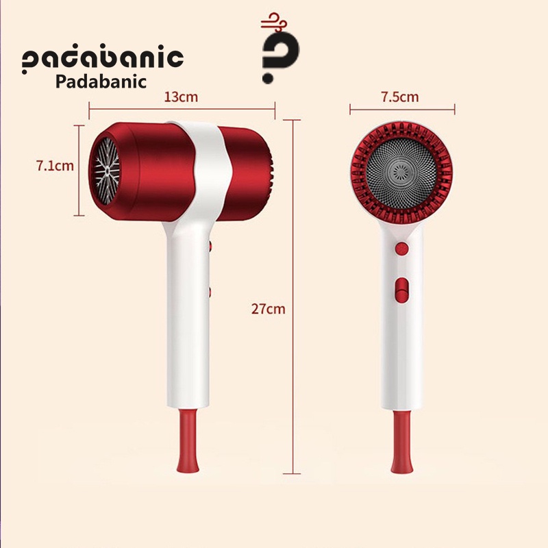 Máy Sấy Tóc Hai Chiều Nóng Lạnh Phát sáng ion xanh bảo vệ tóc