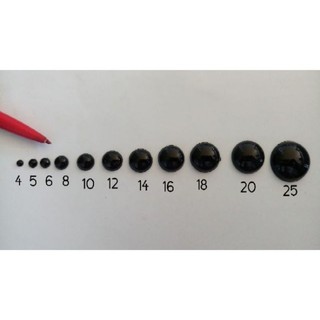 [100 cái Mắt thú dán - mắt dán gấu bông - mắt thú handmade