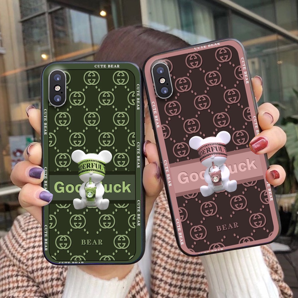 Ốp lưng Iphone X/XS-IPHONE XR-IPHONE XS MAX mẫu BEARBRICK/ Kaws thể thao cá tính,cute,giá rẻ