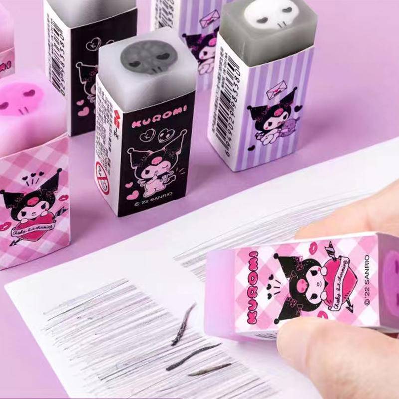 SANRIO Set 12 Bút Chì Gỗ Họa Tiết Graffiti Độc Đáo Cho Bé