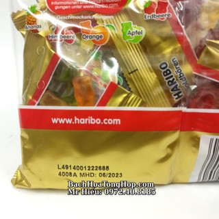 [Hỏa Tốc] Kẹo dẻo Haribo Đức Goldbaren 250gr