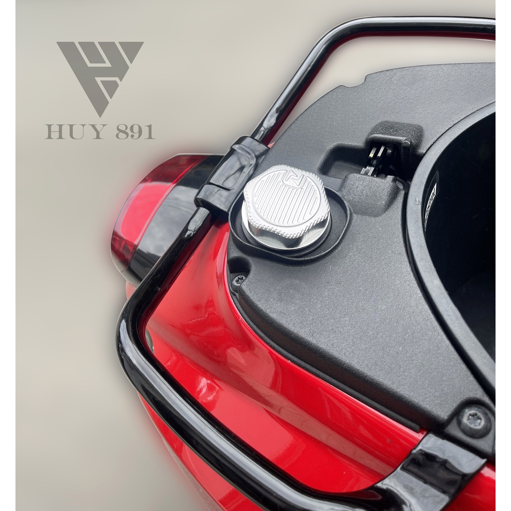 Nắp bình xăng Zelioni dành cho xe Vespa Sprint, Primavera, LX, S125, GTS, Liberty