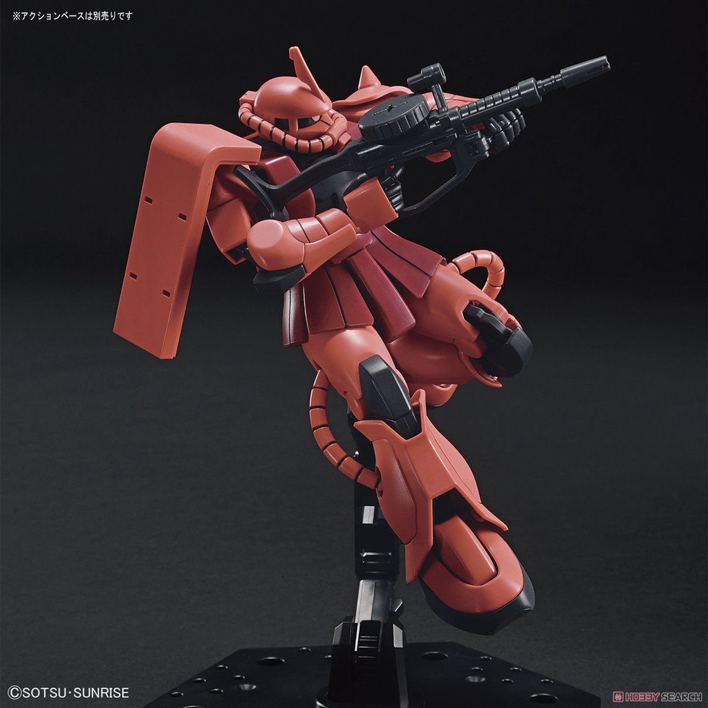 Mô hình lắp ráp Gundam HG UC 1/144 MS-06S Char's Zaku II / Zaku 2 - Revive