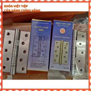 Bản lề lá inox việt tiệp 08225 - 08205 - 08275